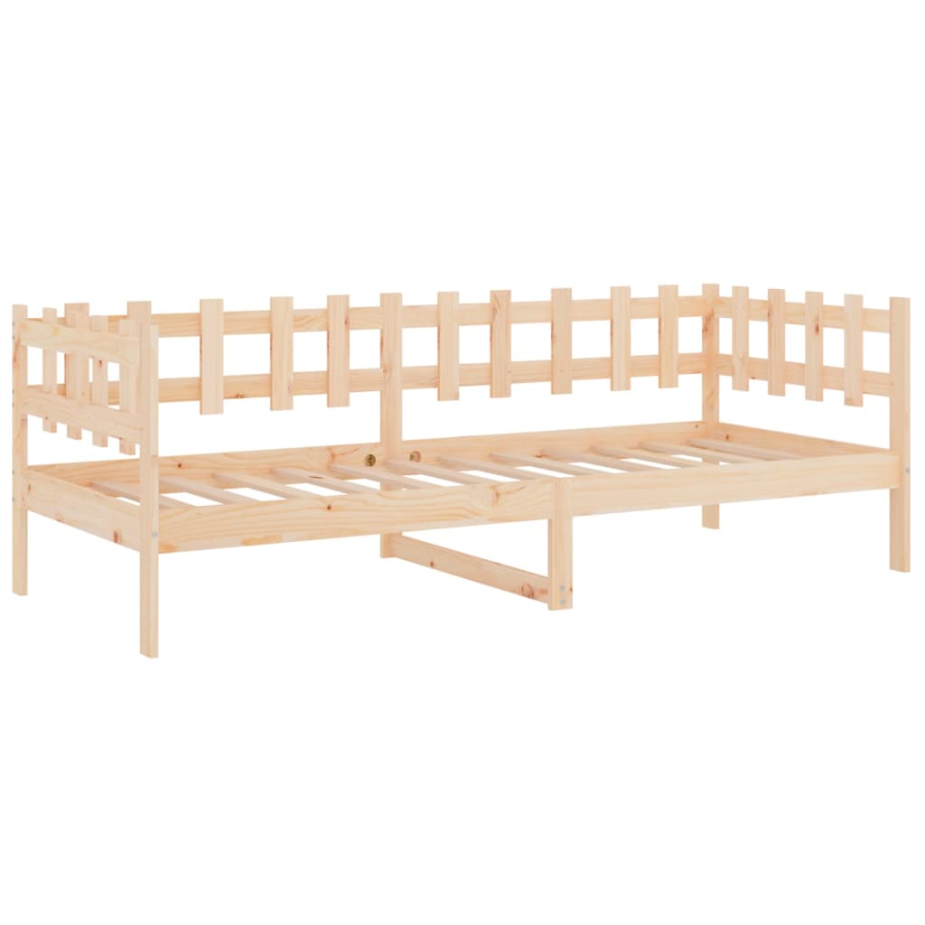 Dormeuse senza Materasso 90x190 cm in Legno Massello di Pino | homemem39