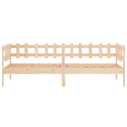 Dormeuse senza Materasso 90x190 cm in Legno Massello di Pino | homemem39