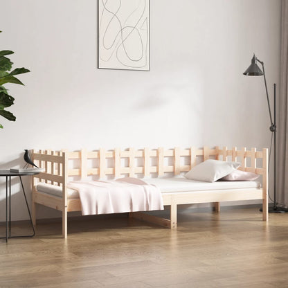 Dormeuse senza Materasso 90x190 cm in Legno Massello di Pino | homemem39
