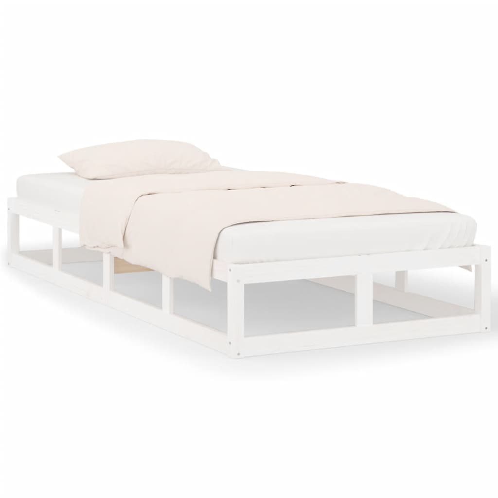 Giroletto Bianco 100x200 cm in Legno Massello - homemem39