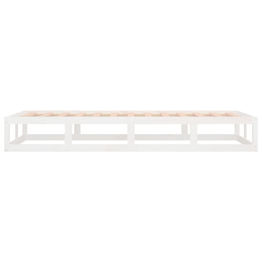 Giroletto Bianco 100x200 cm in Legno Massello - homemem39