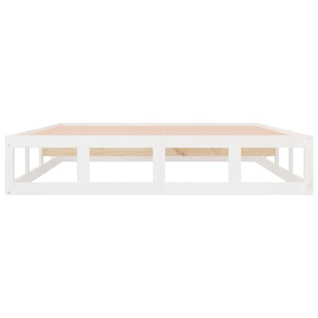 Giroletto Bianco 120x200 cm in Legno Massello - homemem39
