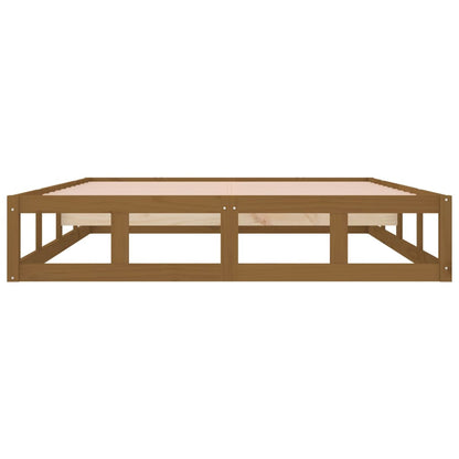 Giroletto Marrone Ambra 120x200 cm in Legno Massello - homemem39