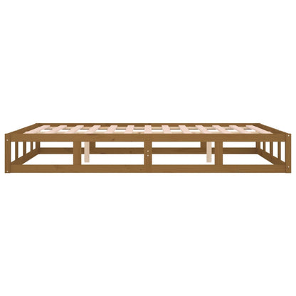 Giroletto Marrone Ambra 120x200 cm in Legno Massello - homemem39