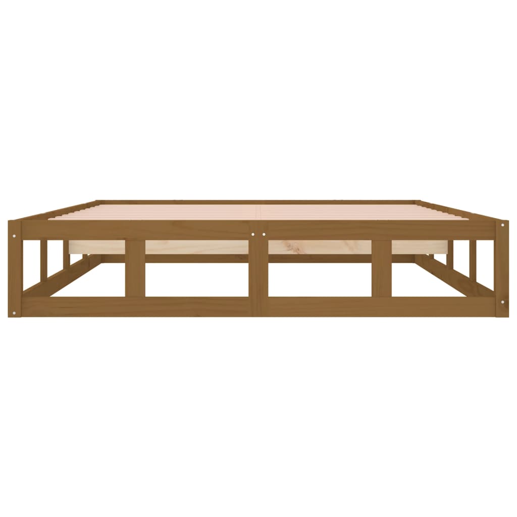 Giroletto senza Materasso Ambra 200x200 Legno Massello - homemem39