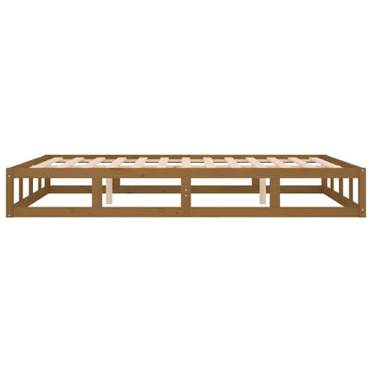 Giroletto senza Materasso Ambra 200x200 Legno Massello - homemem39