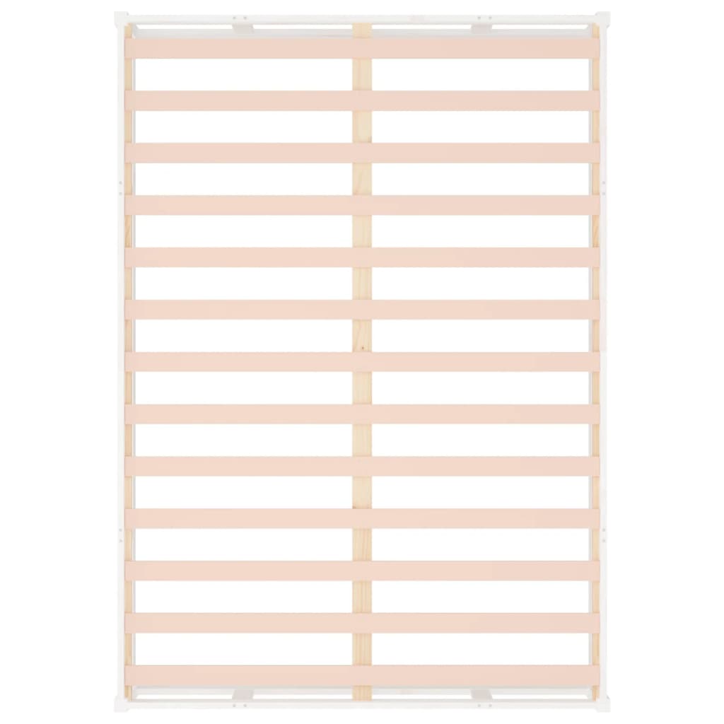 Giroletto Bianco 135x190 cm Double in legno Massello - homemem39