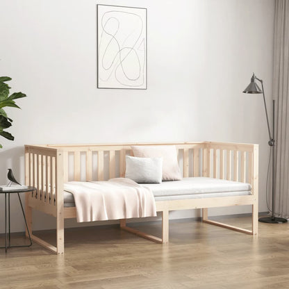 Dormeuse senza Materasso 90x190 cm in Legno Massello di Pino