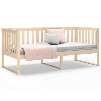 Dormeuse senza Materasso 90x190 cm in Legno Massello di Pino