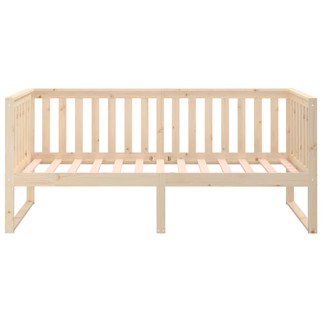 Dormeuse senza Materasso 90x190 cm in Legno Massello di Pino