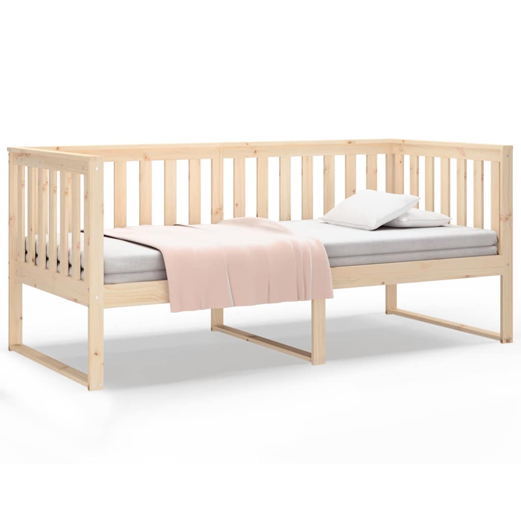 Dormeuse senza Materasso 100x200 cm in Legno Massello di Pino