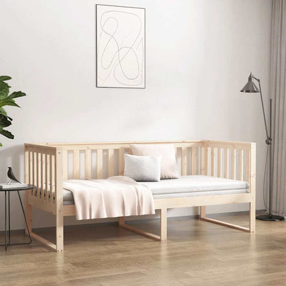 Dormeuse senza Materasso 100x200 cm in Legno Massello di Pino