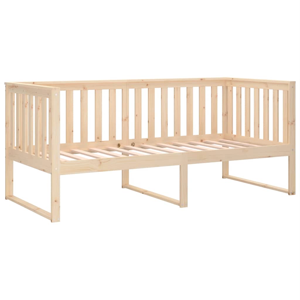Dormeuse senza Materasso 100x200 cm in Legno Massello di Pino | homemem39