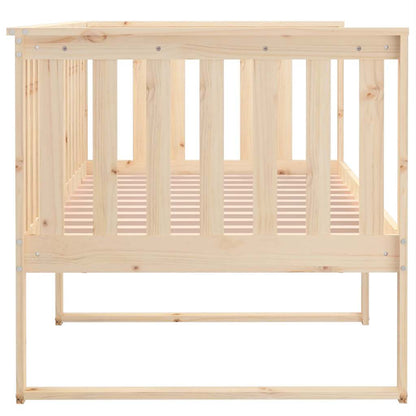 Dormeuse senza Materasso 100x200 cm in Legno Massello di Pino | homemem39