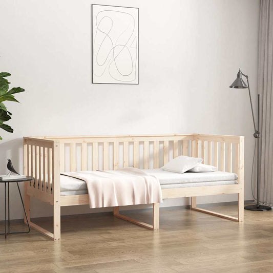Dormeuse senza Materasso 100x200 cm in Legno Massello di Pino