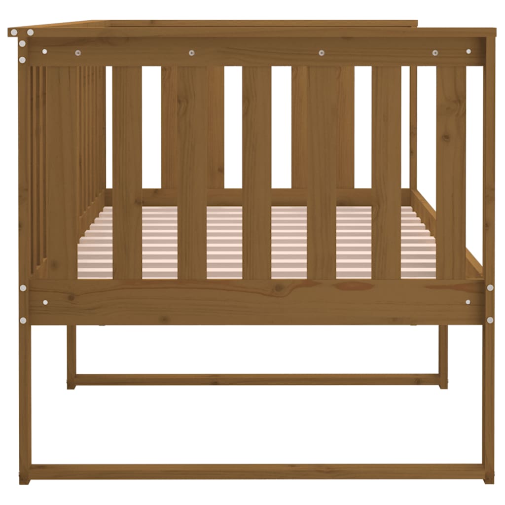 Dormeuse Ambra 100x200 cm in Legno Massello di Pino - homemem39