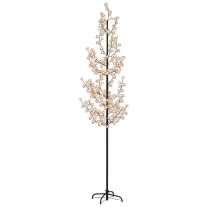 Albero di Ciliegio con 368 LED Bianco Caldo 300 cm - homemem39