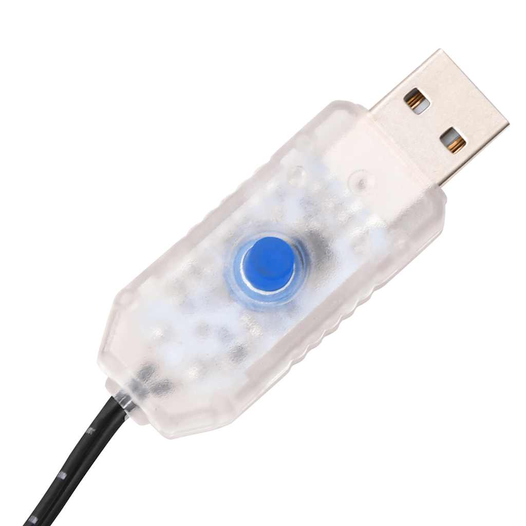 Palma con LED Bianco Caldo 72 LED 120 cm