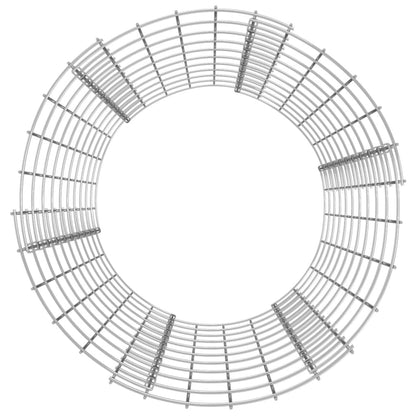 Compostiera da Giardino Ø50x100 cm in Acciaio Zincato | homemem39