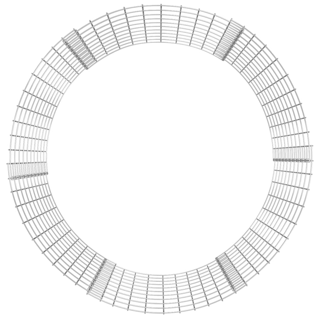 Compostiera da Giardino Ø100x100 cm in Acciaio Zincato | homemem39