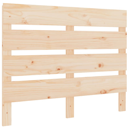 Testiera per Letto 100x3x80 cm in Legno Massello di Pino - homemem39