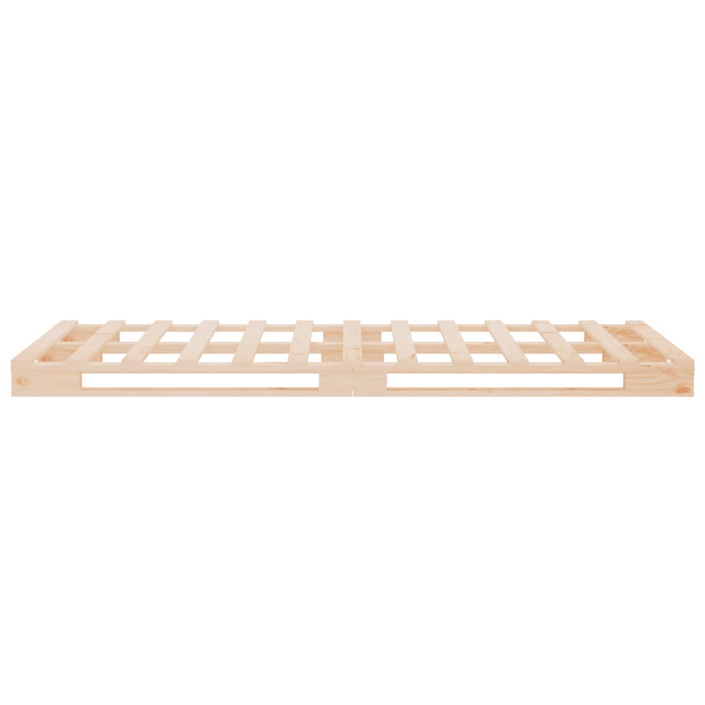 Letto a Pallet 75x190 cm Small Single in Legno Massello di Pino | homemem39