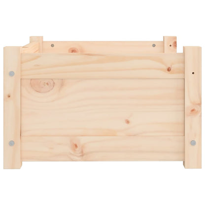 Cuccia per Cani 55,5x45,5x28 cm in Legno Massello di Pino - homemem39