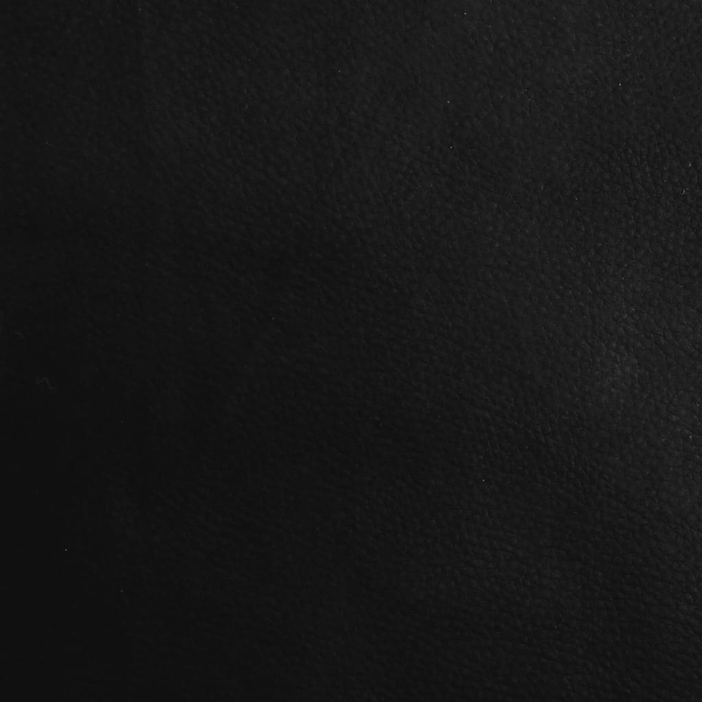 Poltrona Reclinabile Nera in Similpelle - homemem39