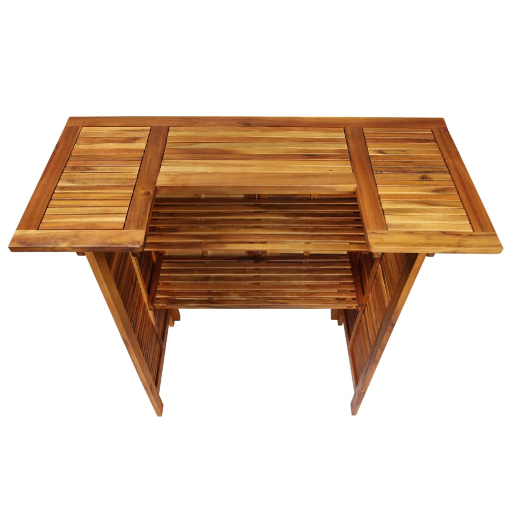Set da Bar per Giardino 3 pz in Legno Massello di Acacia | homemem39