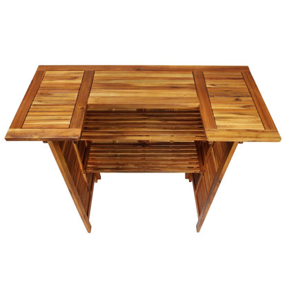 Set da Bar per Giardino 5 pz in Legno Massello di Acacia | homemem39