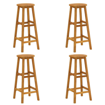Set da Bar per Giardino 5 pz in Legno Massello di Acacia | homemem39