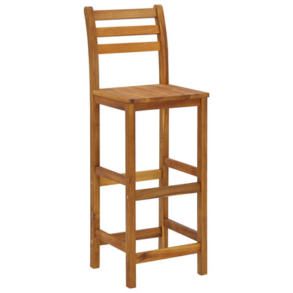 Set da Bar per Giardino 5 pz in Legno Massello di Acacia | homemem39