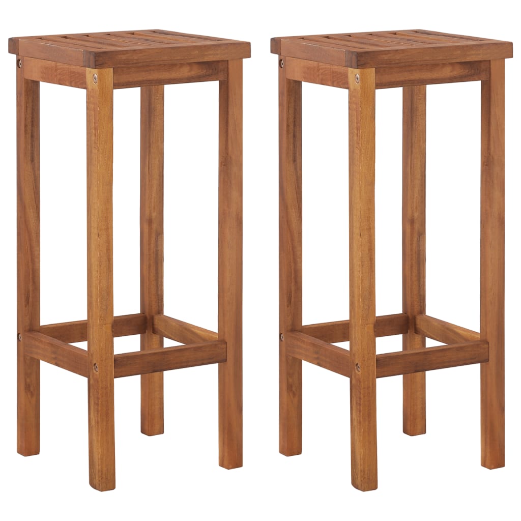 Set da Bar per Giardino 3 pz in Legno Massello di Acacia | homemem39