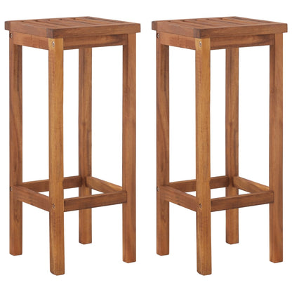 Set da Bar per Giardino 3 pz in Legno Massello di Acacia | homemem39