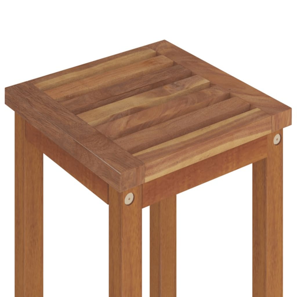 Set da Bar per Giardino 3 pz in Legno Massello di Acacia | homemem39