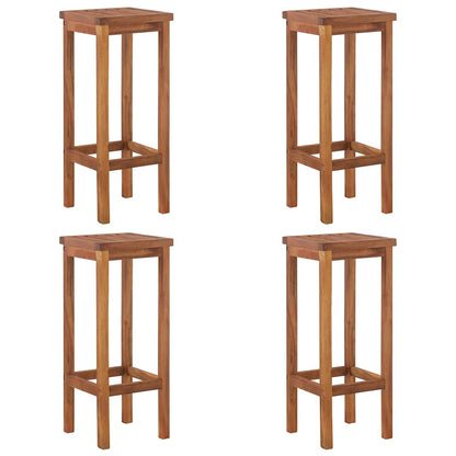 Set da Bar per Giardino 5 pz in Legno Massello di Acacia | homemem39