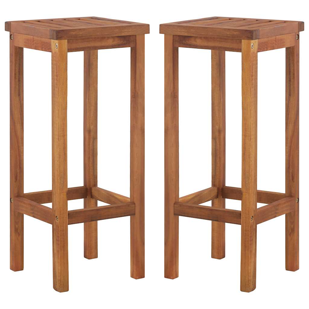 Set da Bar da Giardino 7 pz in Legno Massello di Acacia | homemem39