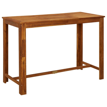 Set da Bar per Giardino 9 pz in Legno Massello di Acacia | homemem39