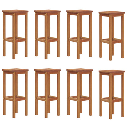 Set da Bar per Giardino 9 pz in Legno Massello di Acacia | homemem39