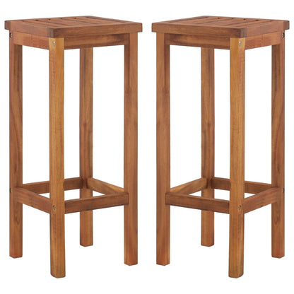 Set da Bar per Giardino 9 pz in Legno Massello di Acacia | homemem39