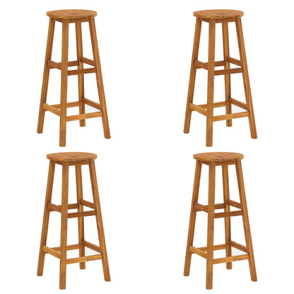 Set da Bar per Giardino 9 pz in Legno Massello di Acacia | homemem39