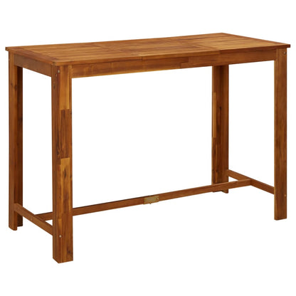 Set da Bar per Giardino 9 pz in Legno Massello di Acacia | homemem39