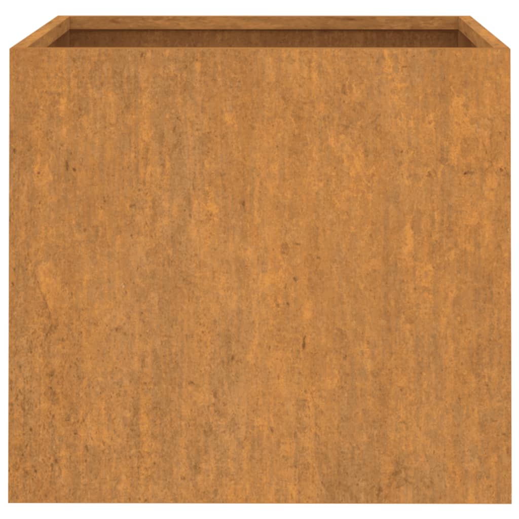 Fioriera 32x30x29 cm Acciaio Corten - homemem39