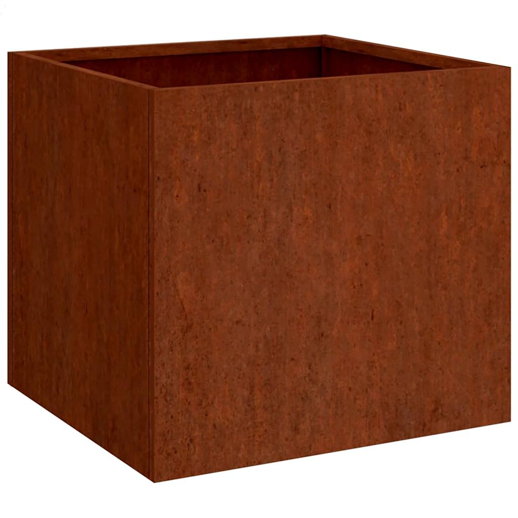 Fioriera 42x40x39 cm Acciaio Corten