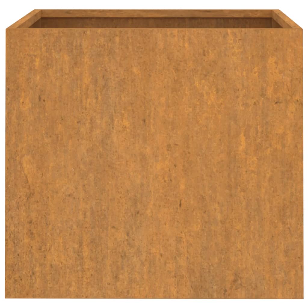 Fioriera 42x40x39 cm Acciaio Corten