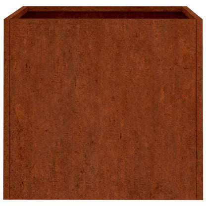 Fioriera 42x40x39 cm Acciaio Corten
