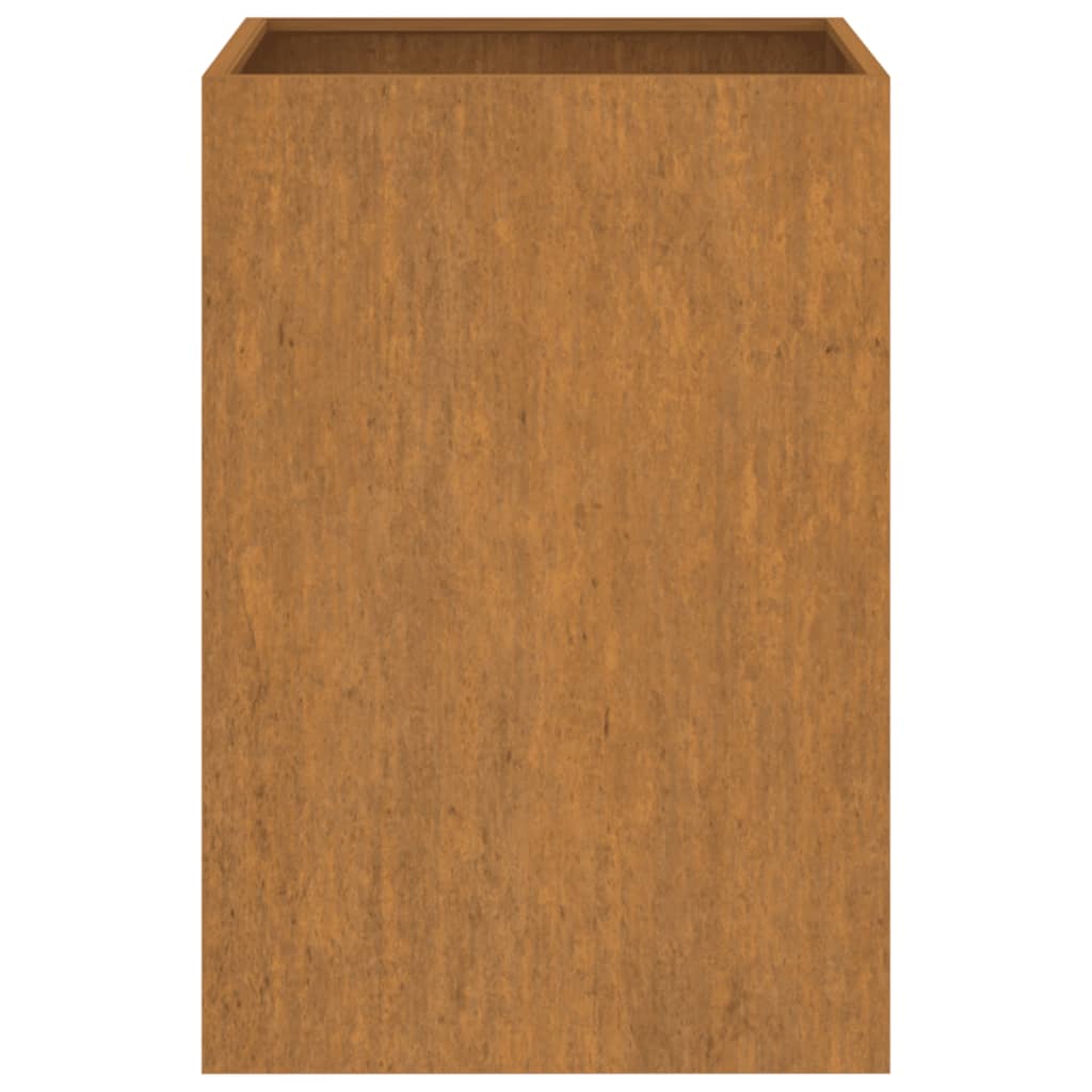 Fioriera 42x38x75 cm Acciaio Corten - homemem39