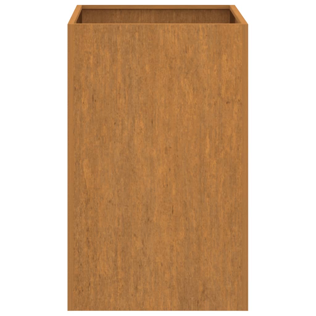 Fioriera 42x38x75 cm Acciaio Corten - homemem39