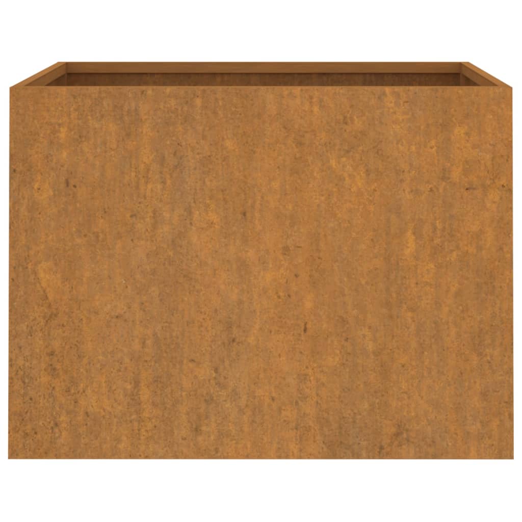 Fioriera 62x47x46 cm Acciaio Corten - homemem39