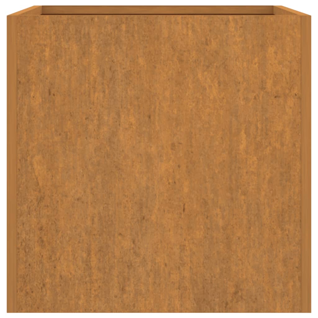 Fioriera 62x47x46 cm Acciaio Corten - homemem39